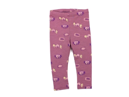 Soft Gallery leggings Paula tulipwood med slikprint